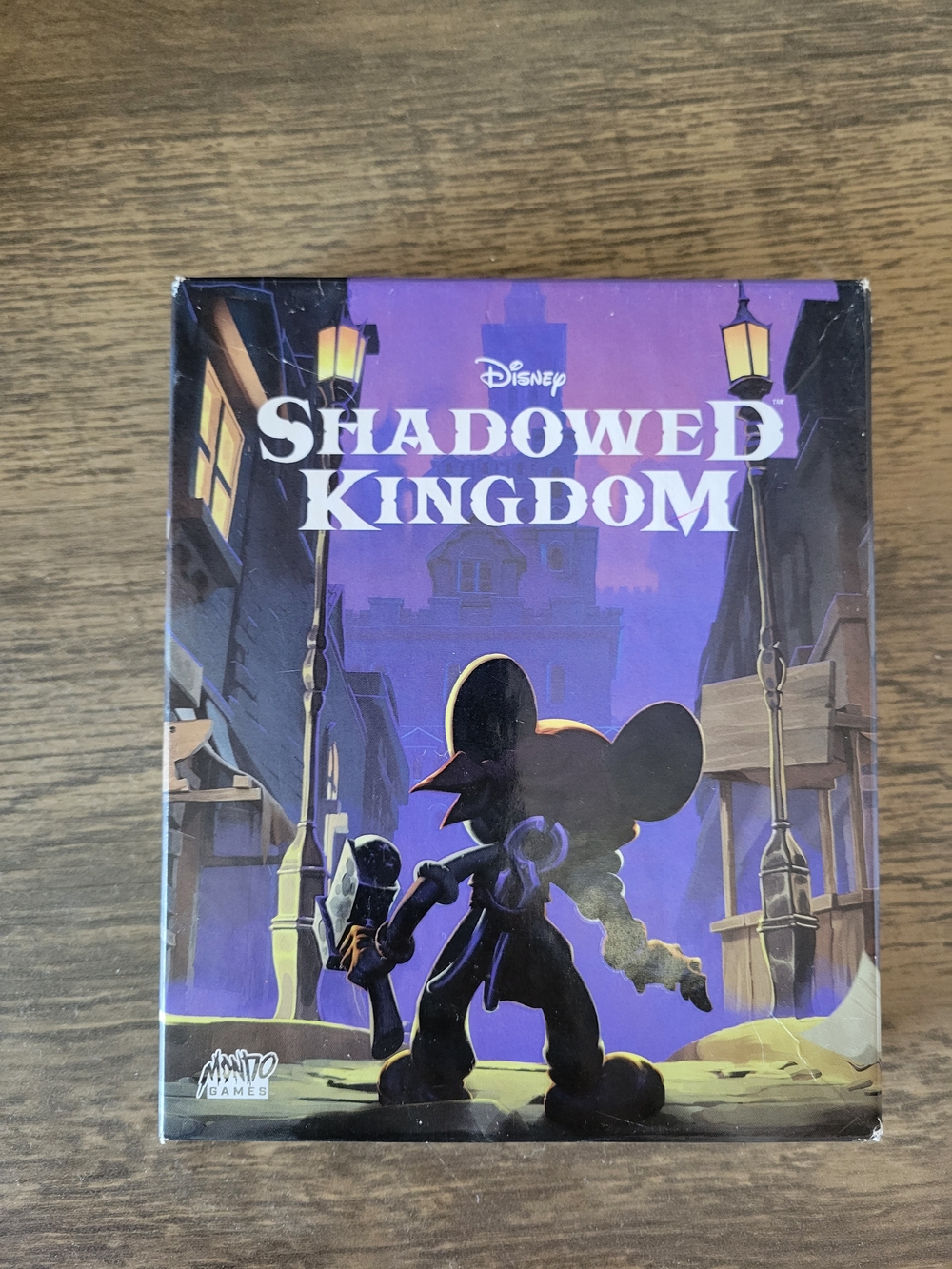 Disney Shadowed Kingdom Board Game - Purple & Black Artwork
